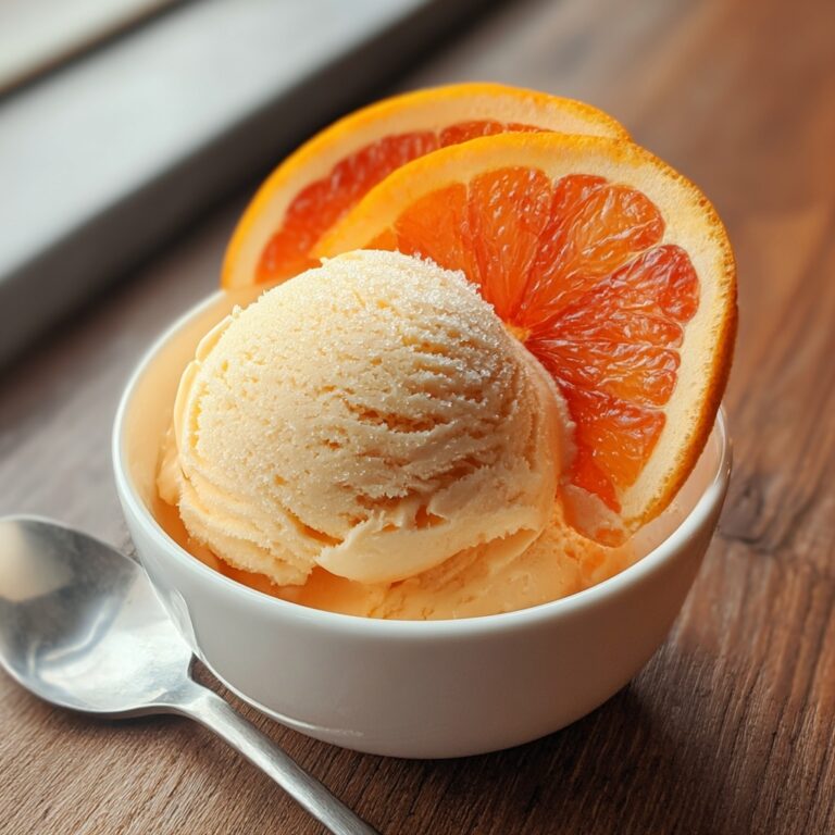 Orange Ice Cream Recipe