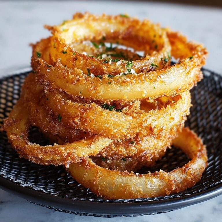 Air Fryer Frozen Onion Rings Recipe