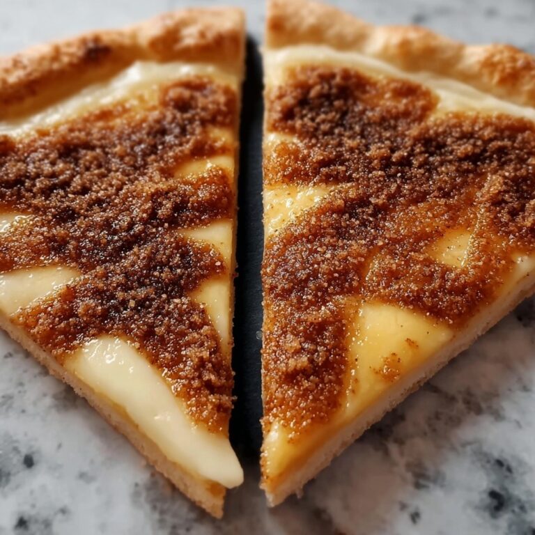 Sweet and Crunchy Cinnamon-Sugar Pizza Recipe