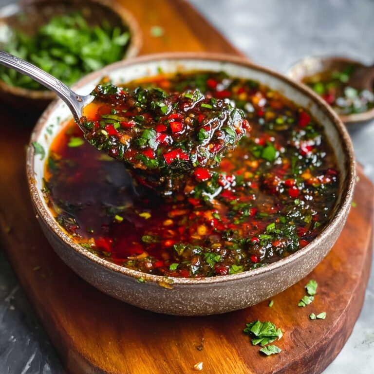 Red Chimichurri Sauce Recipe