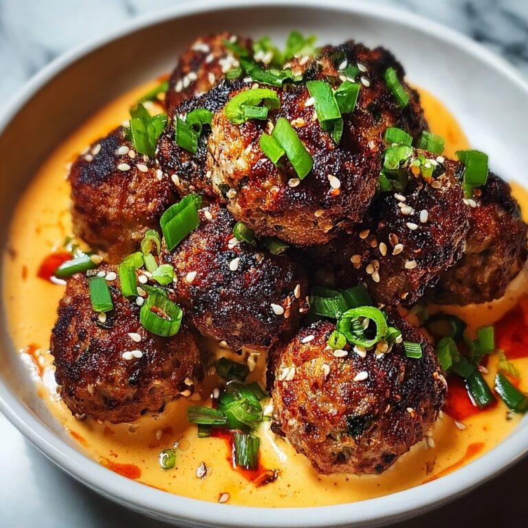 Korean BBQ Meatballs with Spicy Mayo Dip Recipe