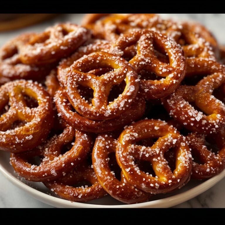 Butter Toffee Pretzels Recipe
