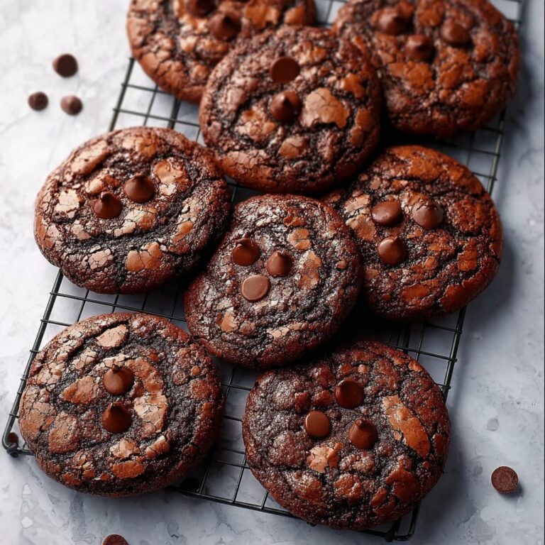 Fudgy Chocolate Brownie Cookies Recipe