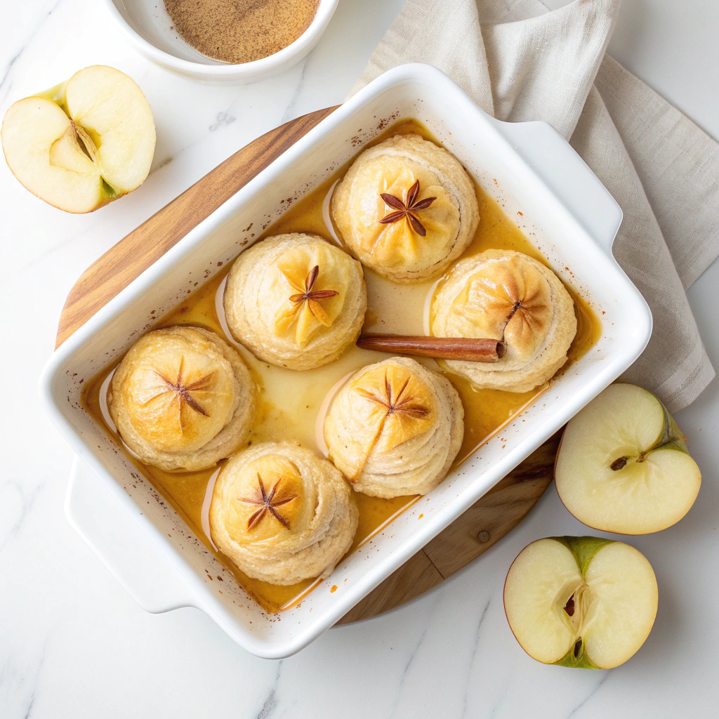 Old-Fashioned Apple Dumplings Recipe - Recipe Image