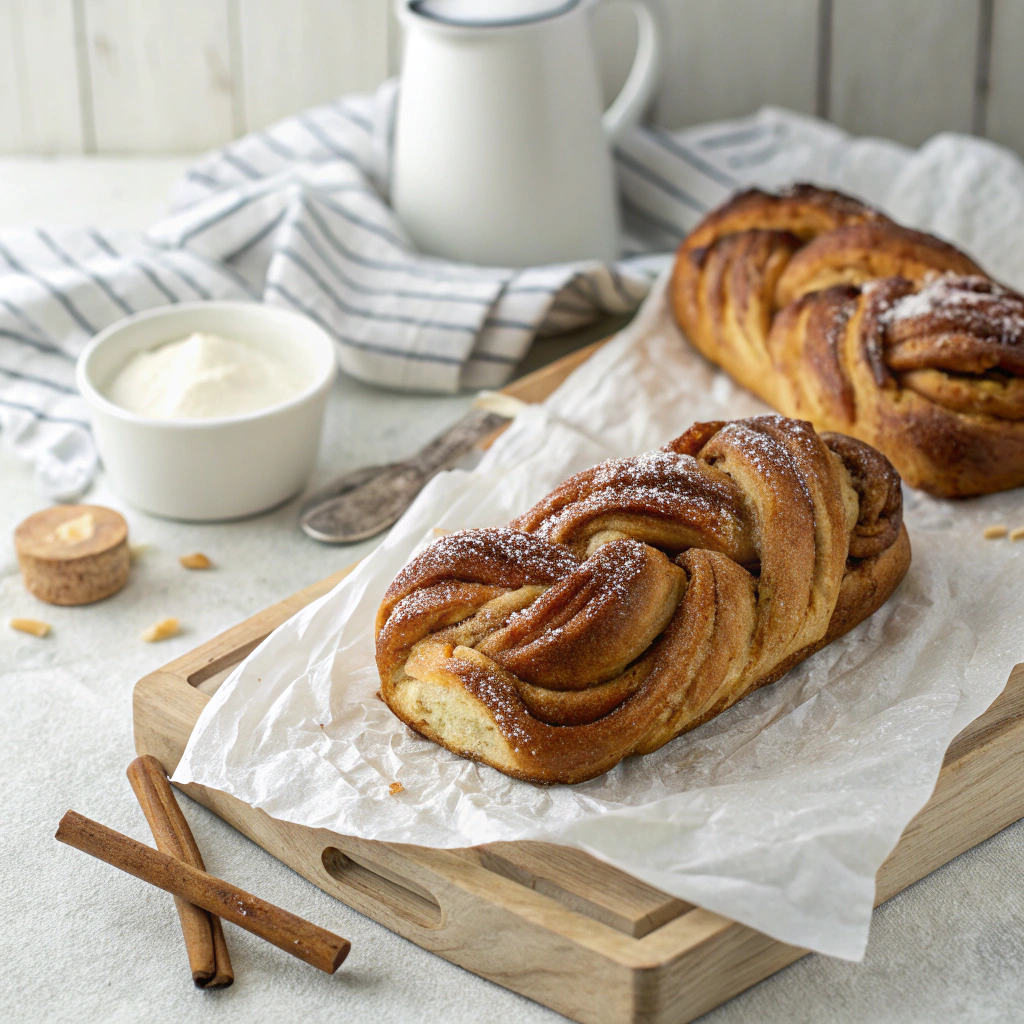 Easy and Fast Cinnamon Twist Loaf Recipe - Recipe Image