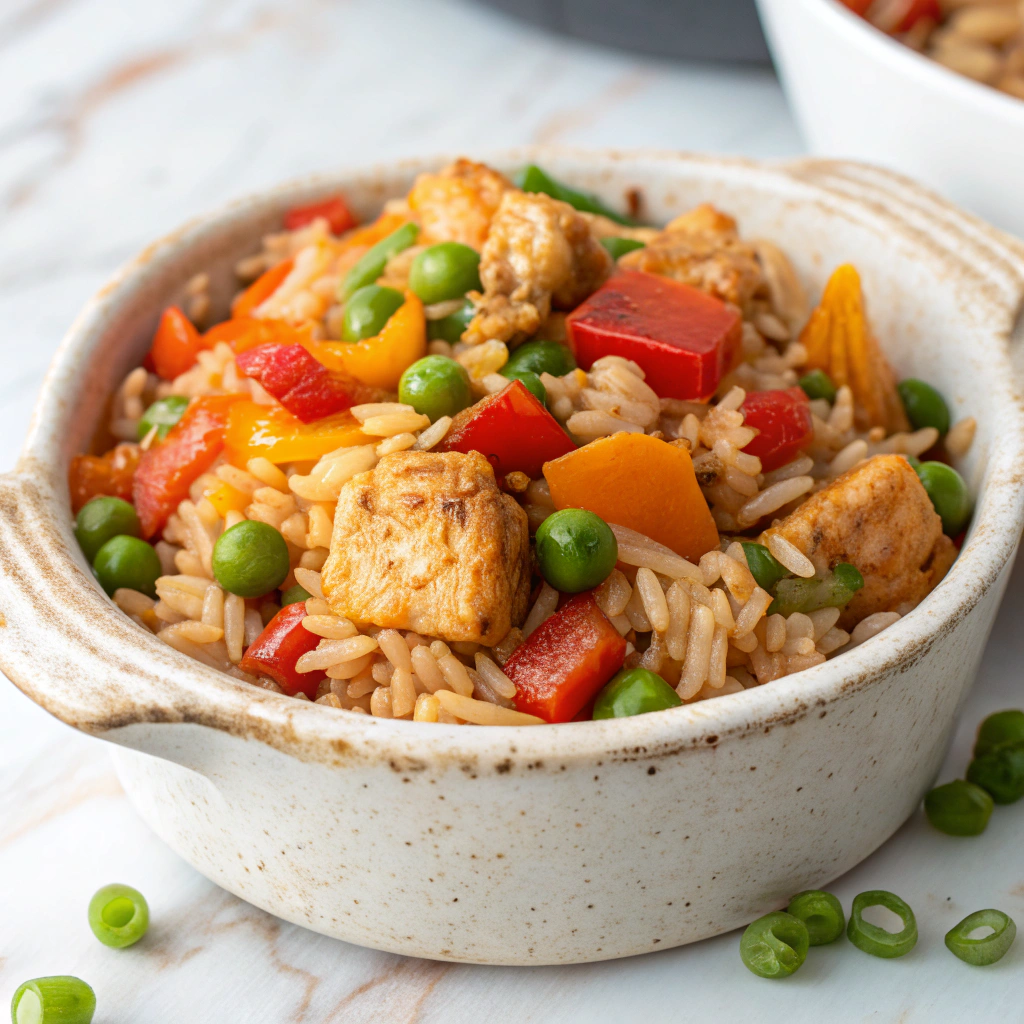 Serbian Rice with Meat (Djuvec Rice) Recipe - Recipe Image