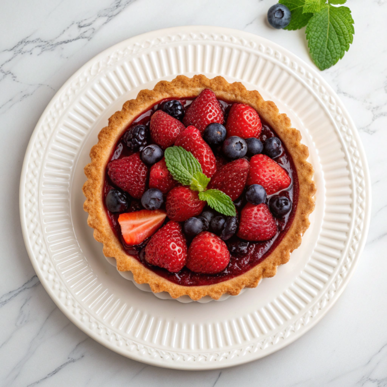 Blueberry Strawberry Pie Recipe