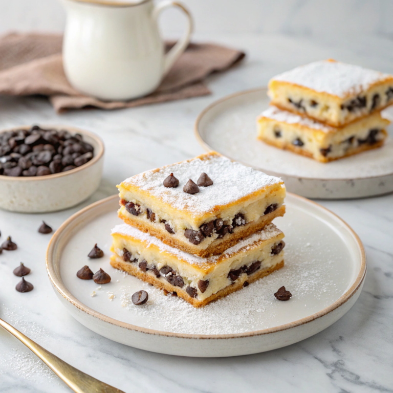 Classic Cannoli Squares Recipe