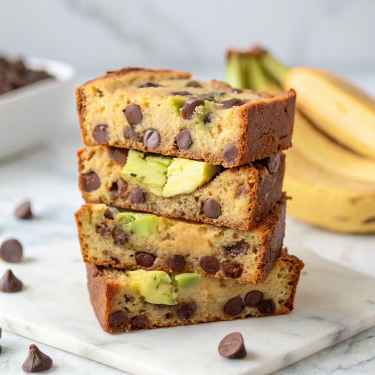 Avocado Banana Bread Recipe