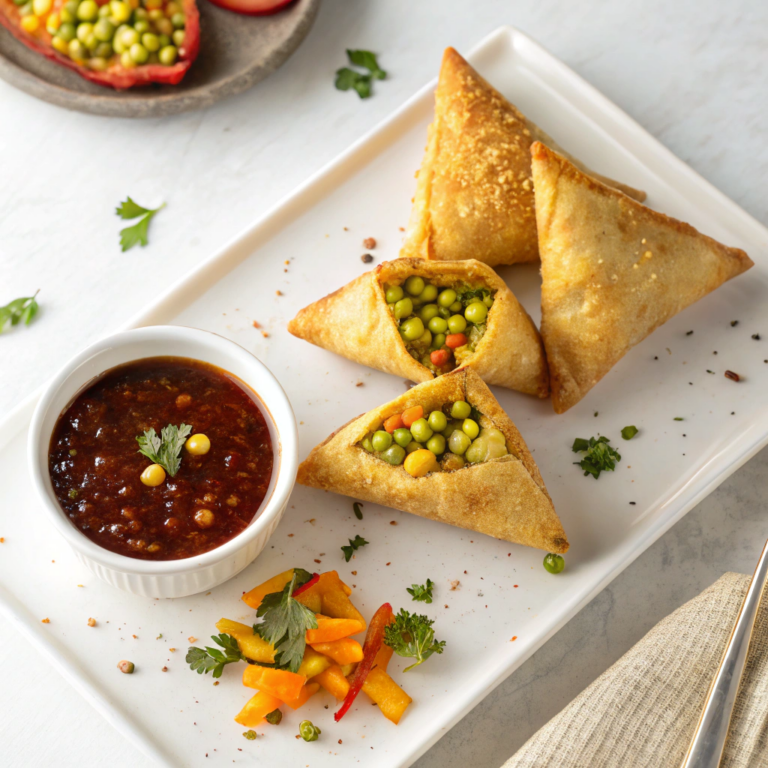 Crispy Vegetable Samosas: A Flavorful Snack or Appetizer Recipe