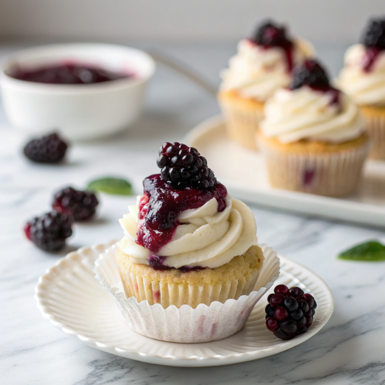 Blackberry Cheesecake Muffins Recipe