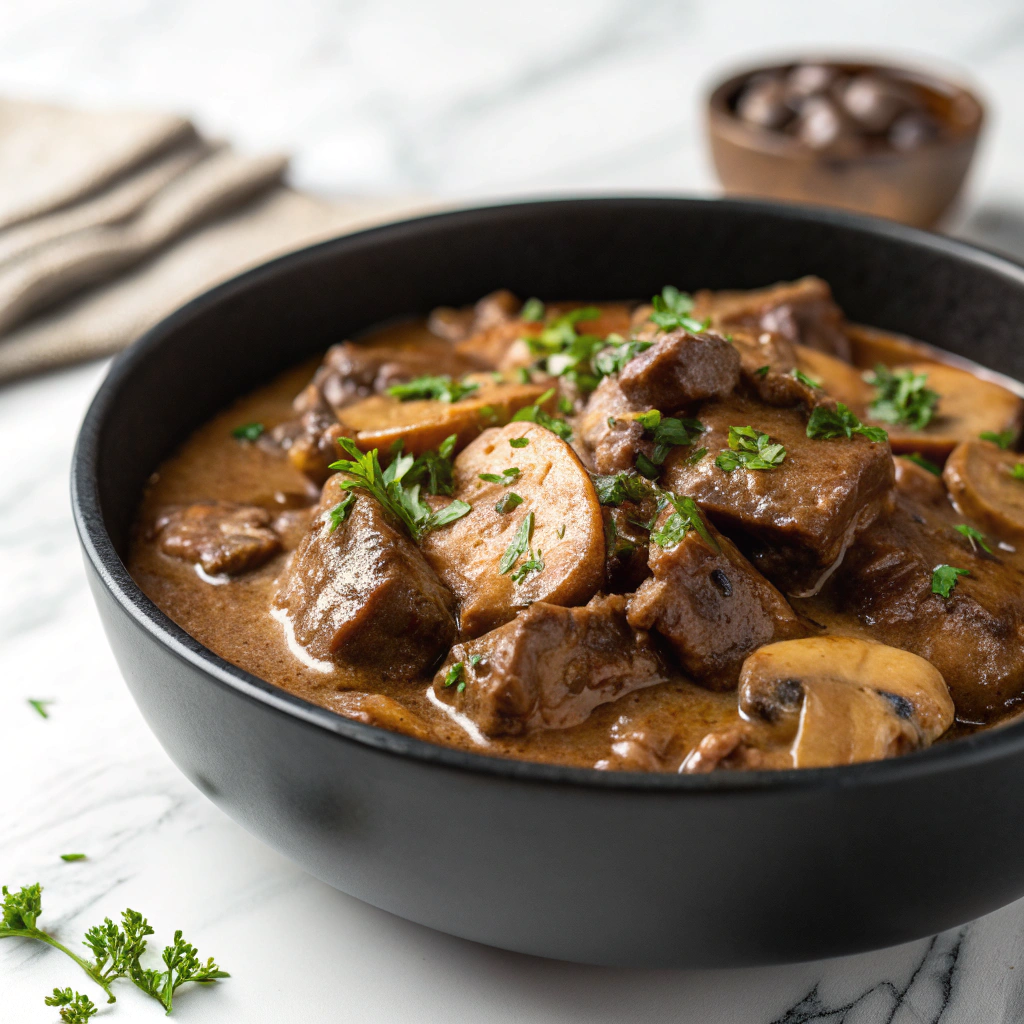 Slow Cooker Beef Stroganoff Recipe - Recipe Image