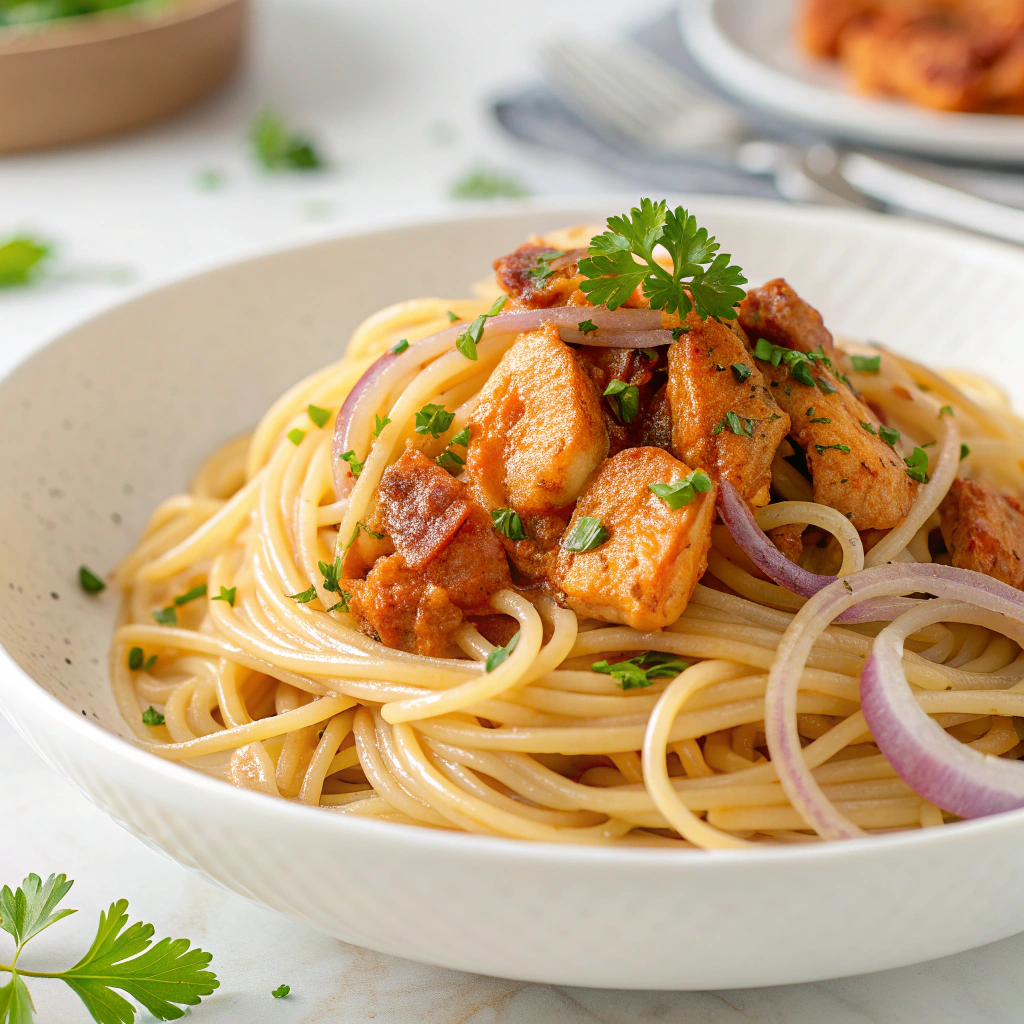 Monterey Chicken Spaghetti Recipe - Recipe Image