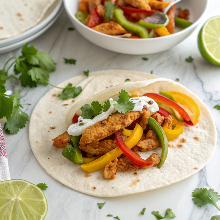 Slow Cooker Chicken Fajitas Recipe