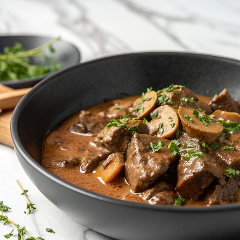 Slow Cooker Beef Stroganoff Recipe