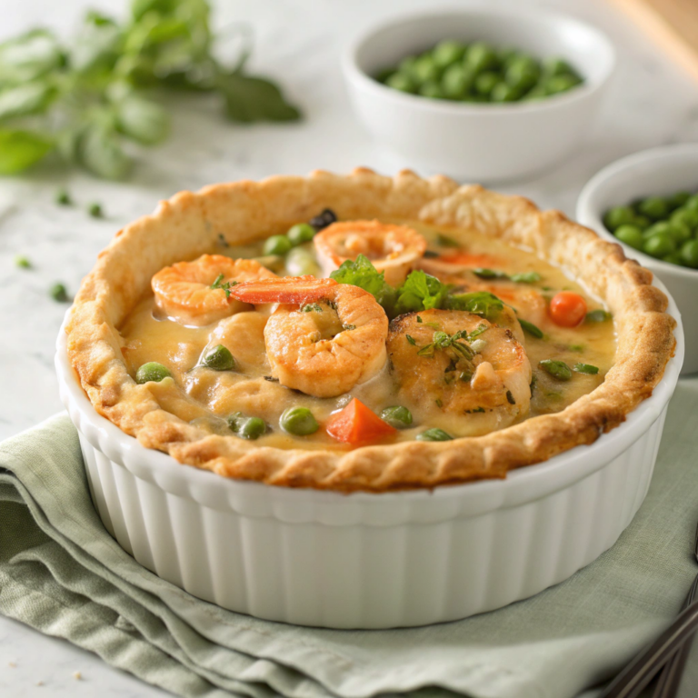 Cajun Seafood Pot Pie Recipe