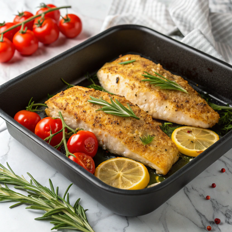 Simple Mediterranean Baked Fish Recipe