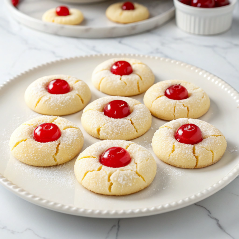 Cherry Almond Amish Sugar Cookies Recipe
