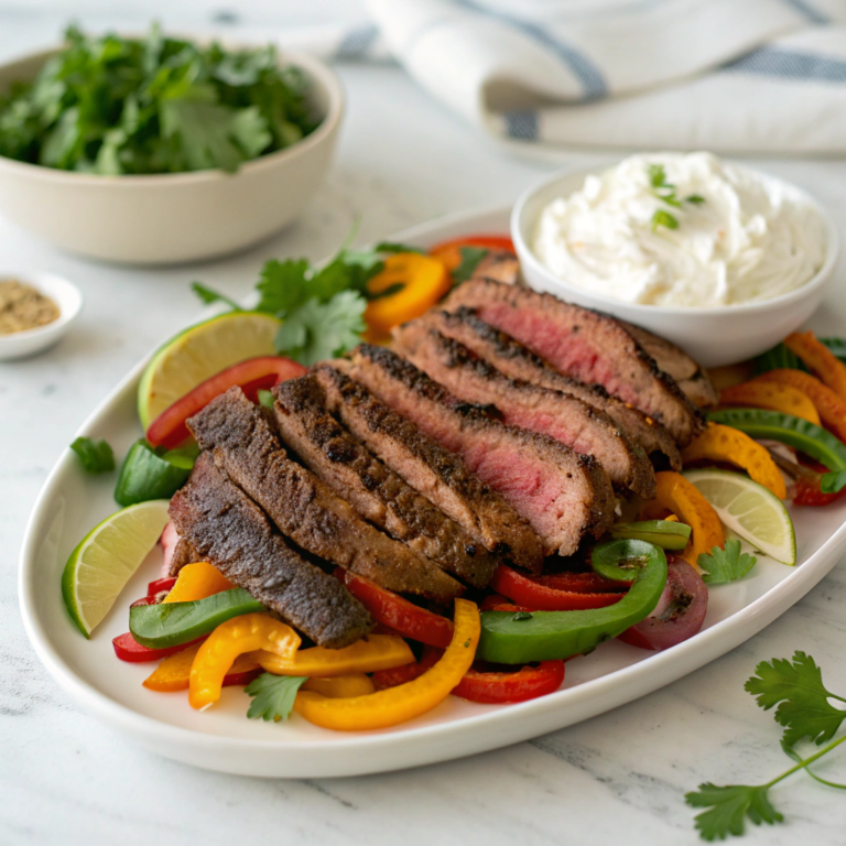 Sizzling Steak Fajitas Recipe