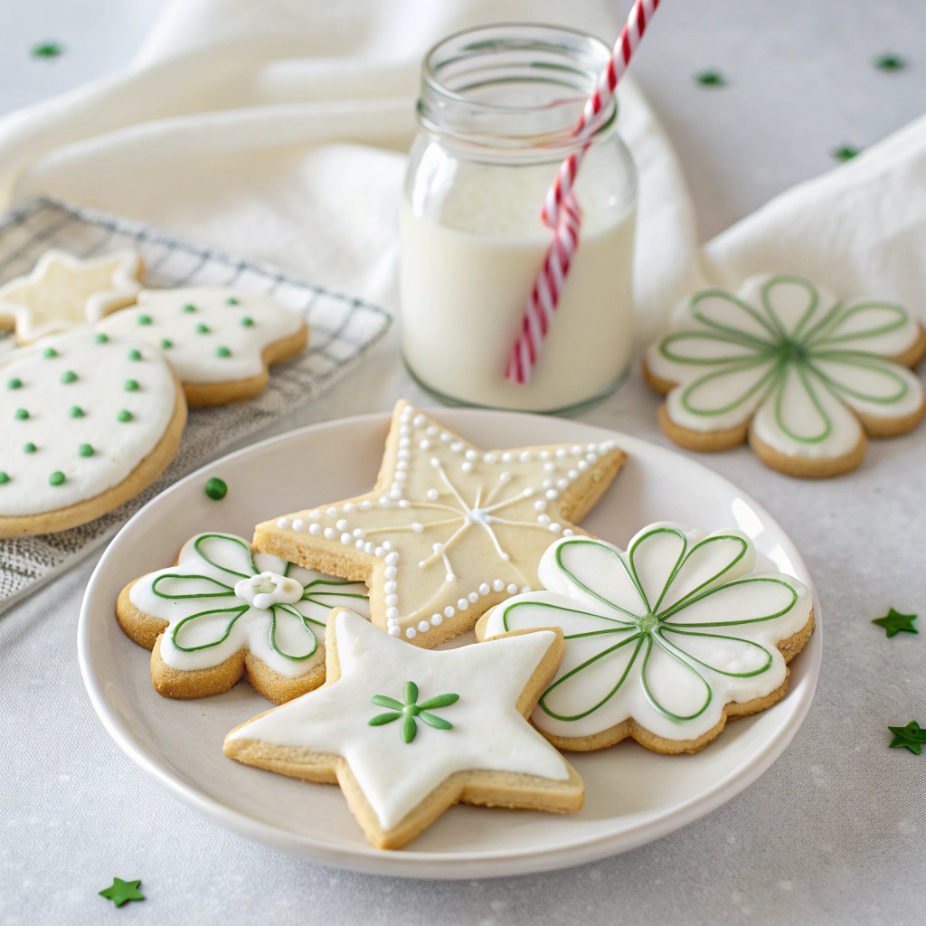 Soft Cut Out Sugar Cookies Recipe - Recipe Image