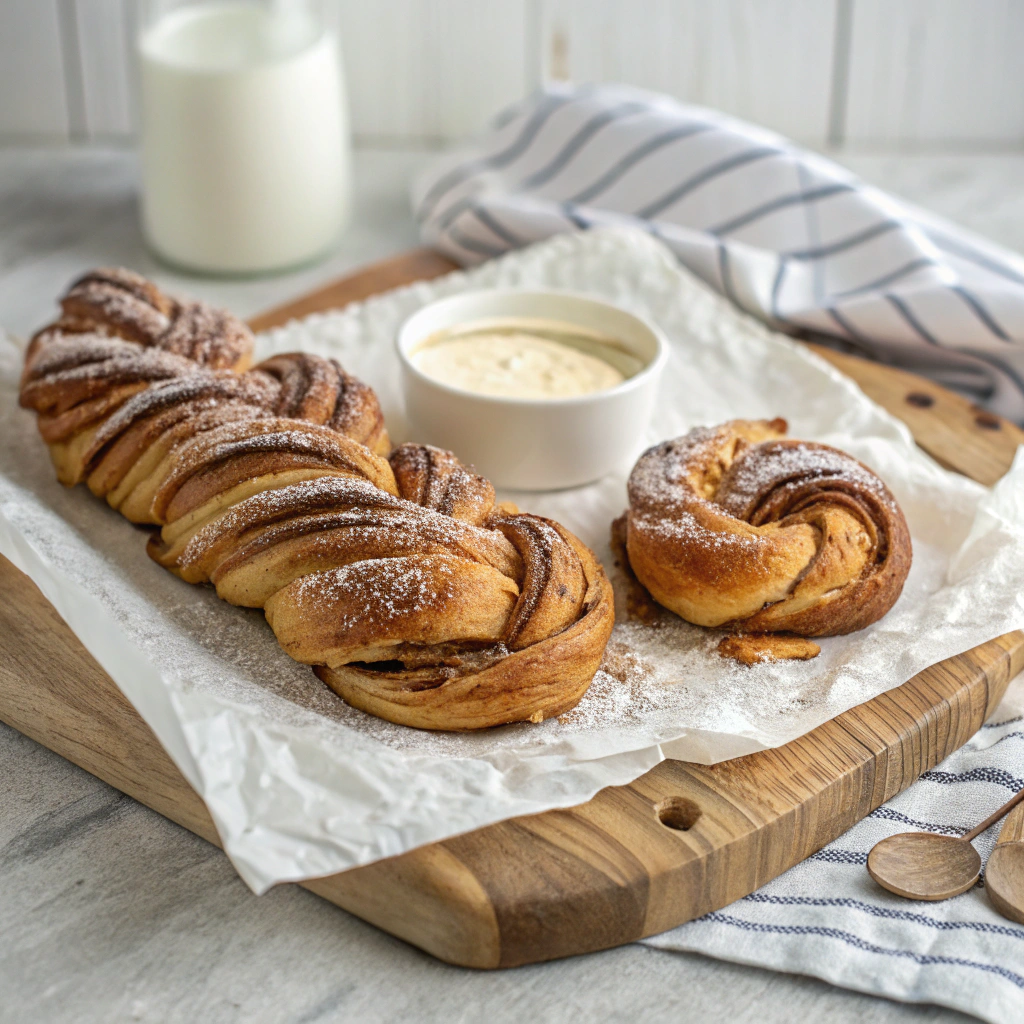 Easy and Fast Cinnamon Twist Loaf Recipe - Recipe Image