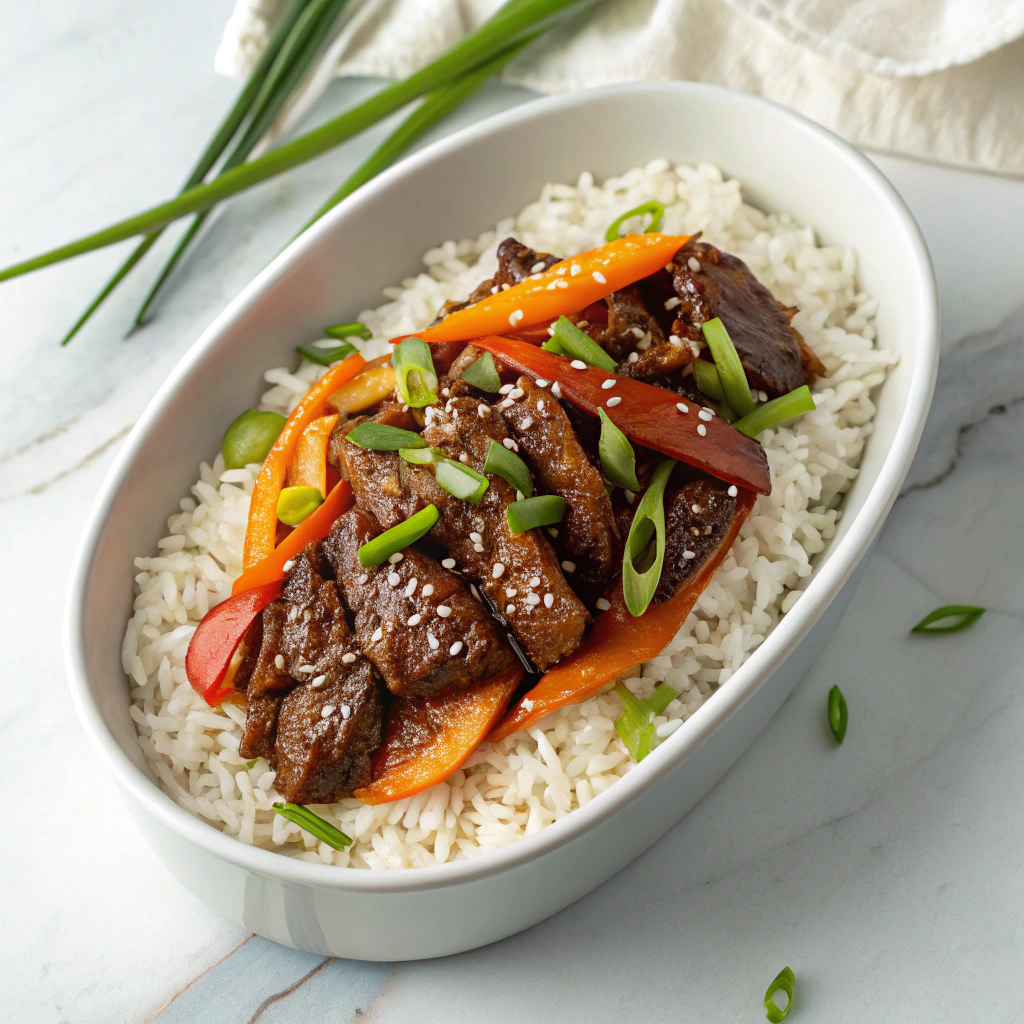 Mongolian Beef Recipe - Recipe Image