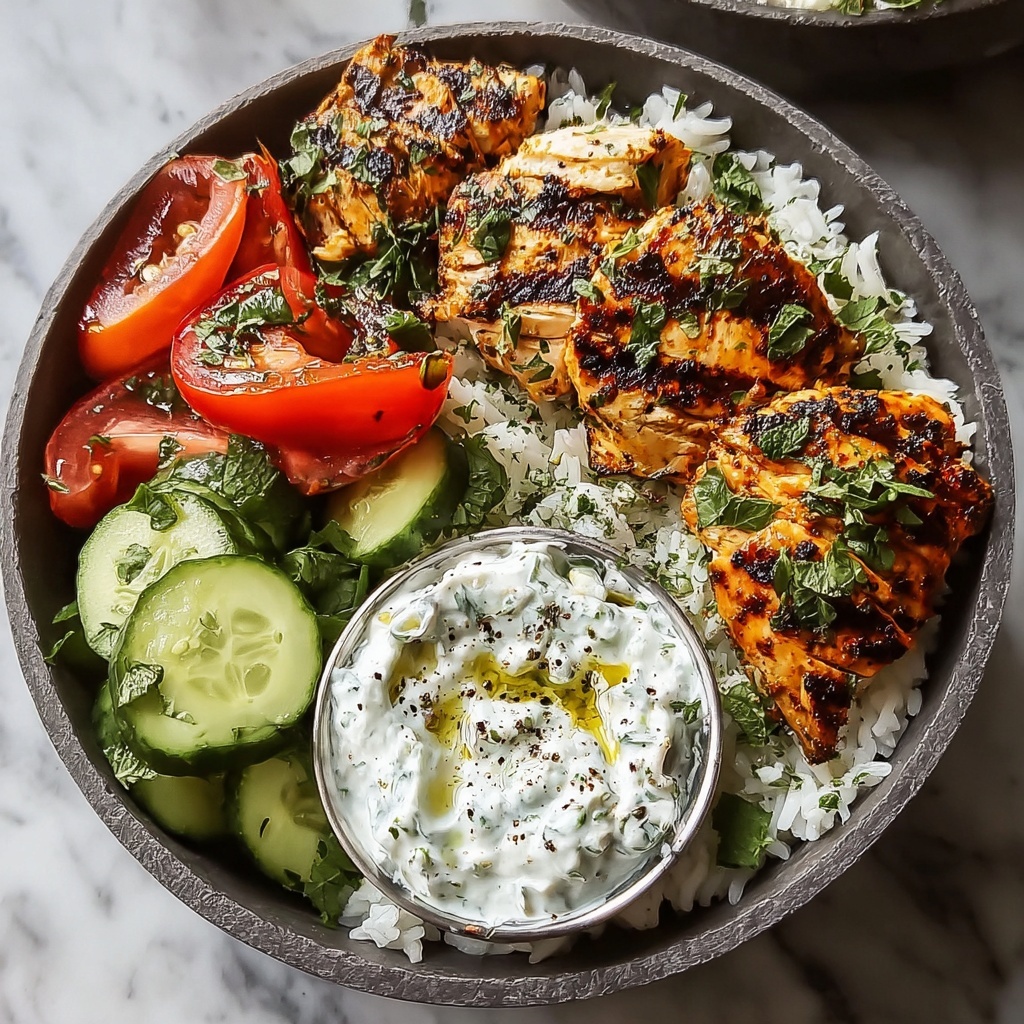 Chicken Tzatziki Bowls Recipe - Recipe Image