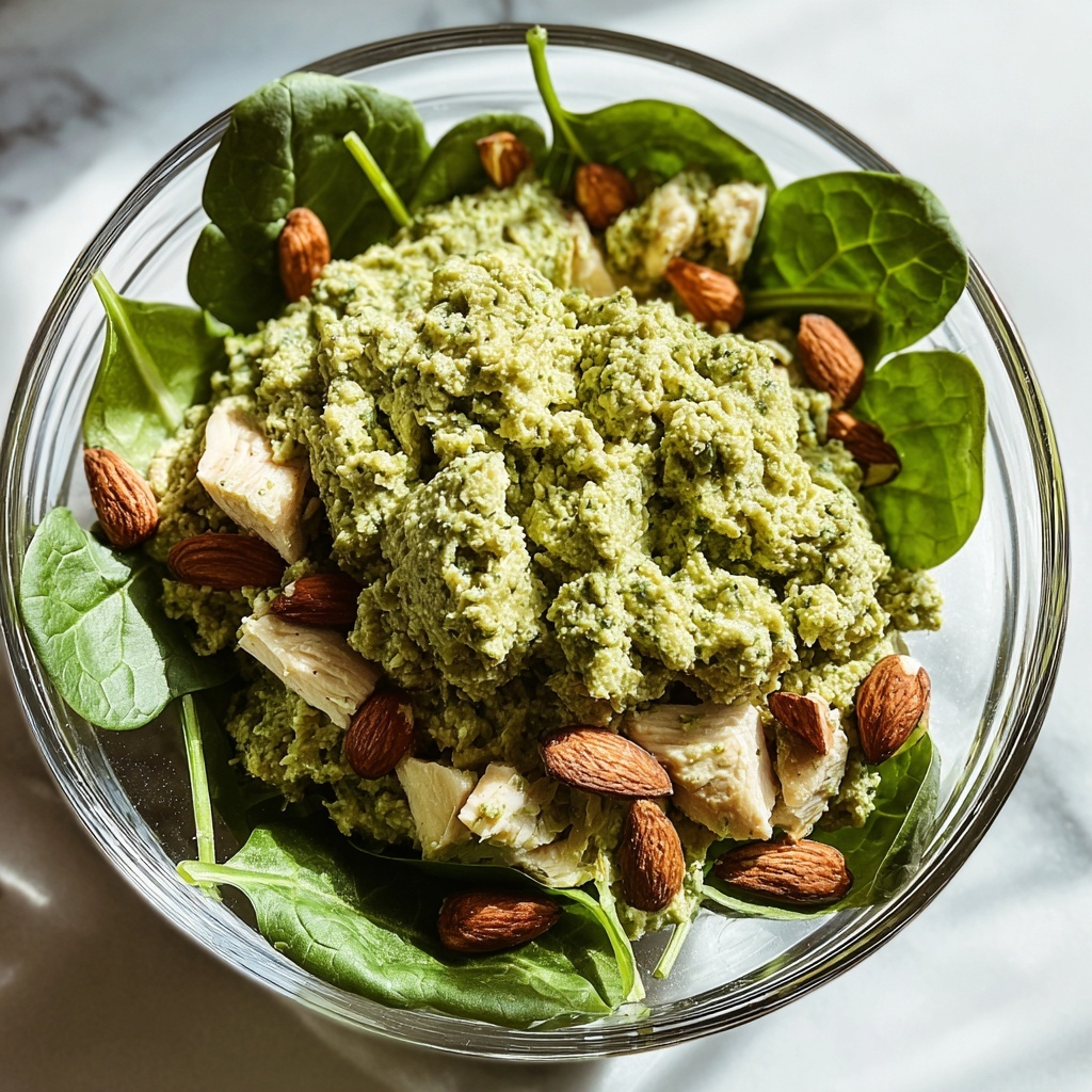 Healthy Green Goddess Chicken Salad (High-Protein) Recipe - Recipe Image