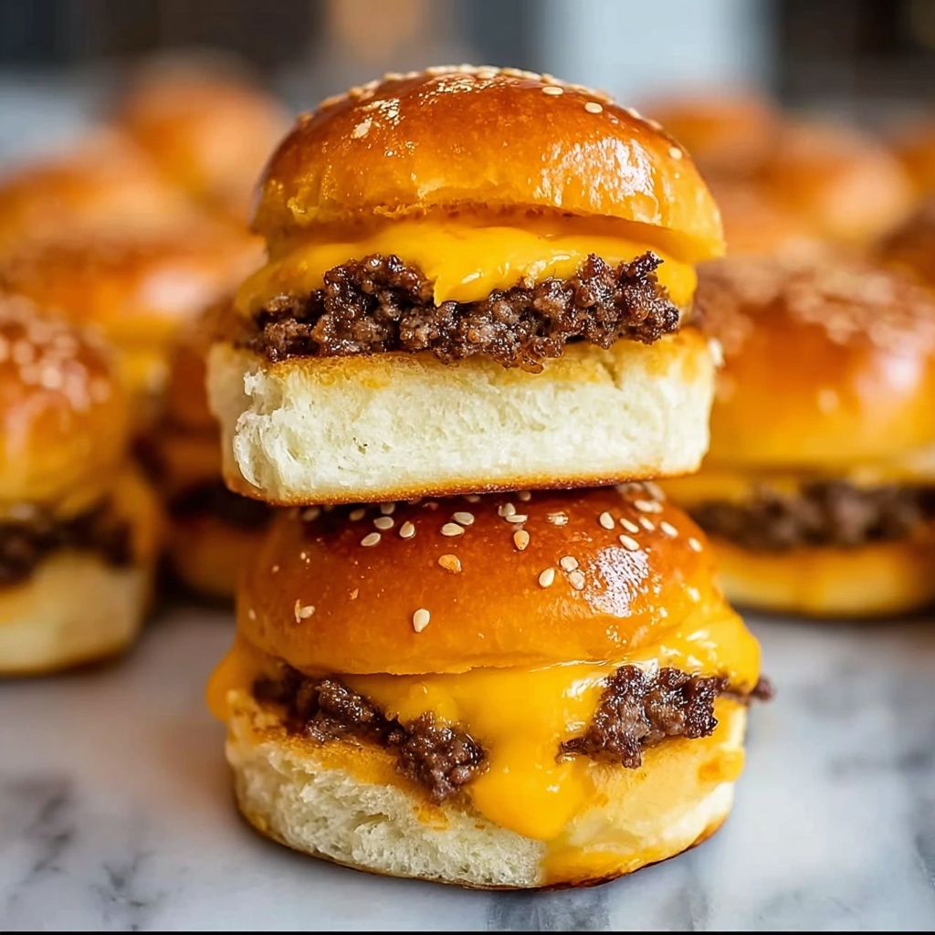 Cheeseburger Sliders Recipe - Recipe Image