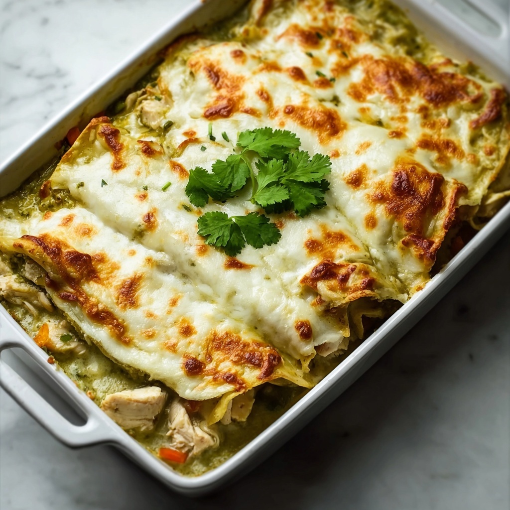 Cheesy Chicken Enchilada Casserole Recipe - Recipe Image