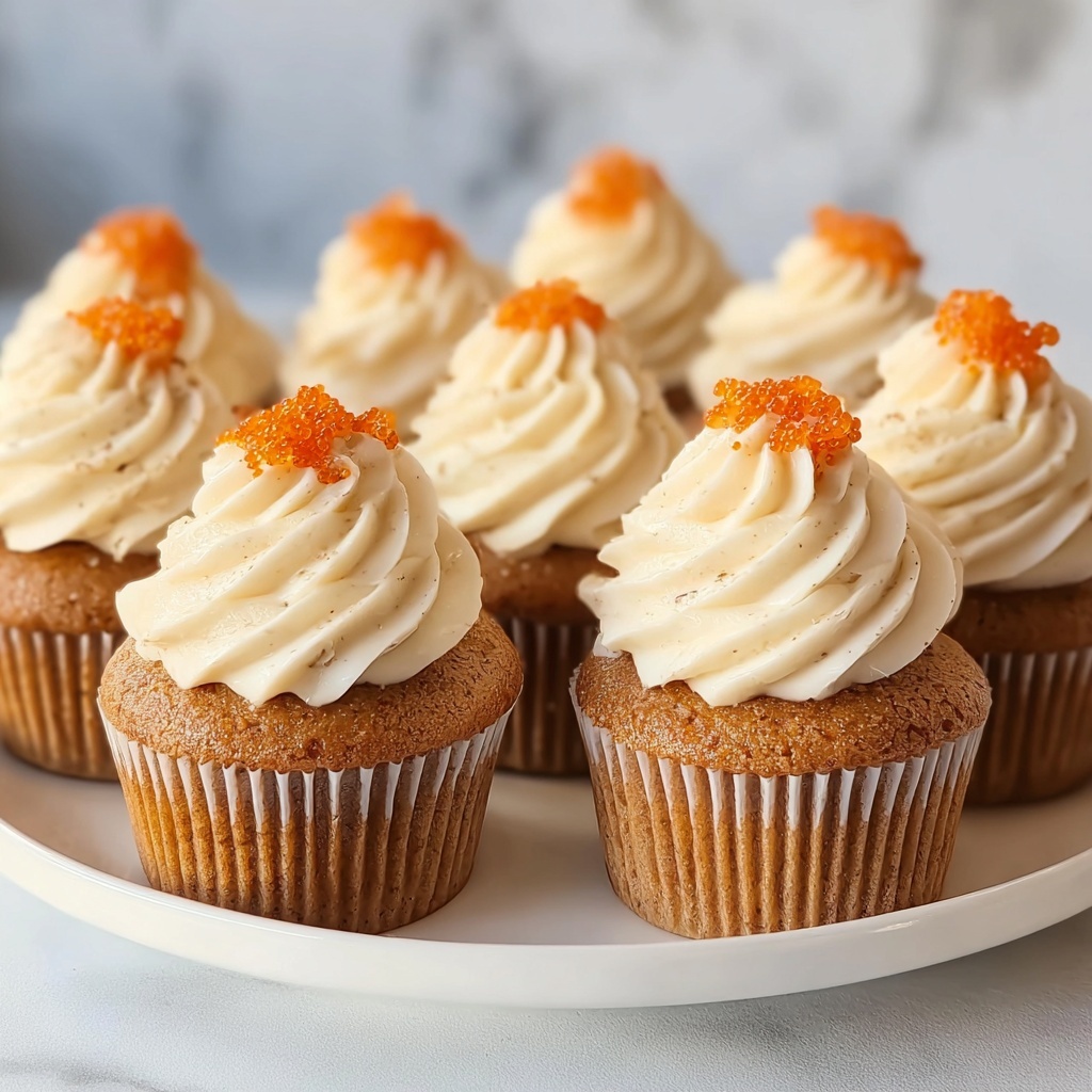 Moist Carrot Cake Muffins with Cream Cheese Frosting Recipe - Recipe Image