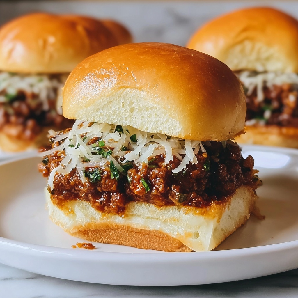 Irresistible French Onion Beef Sloppy Joes Recipe - Recipe Image