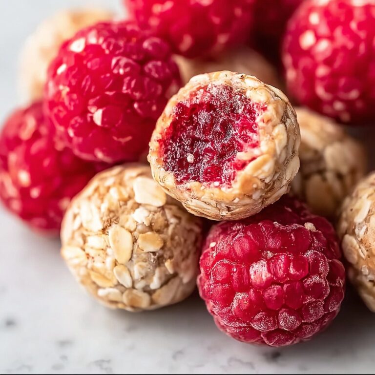 Raspberry Almond Energy Bites Recipe