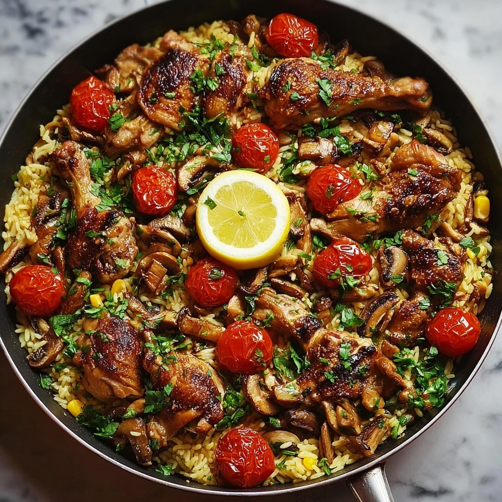 Greek Lemon Chicken and Rice Recipe - Recipe Image