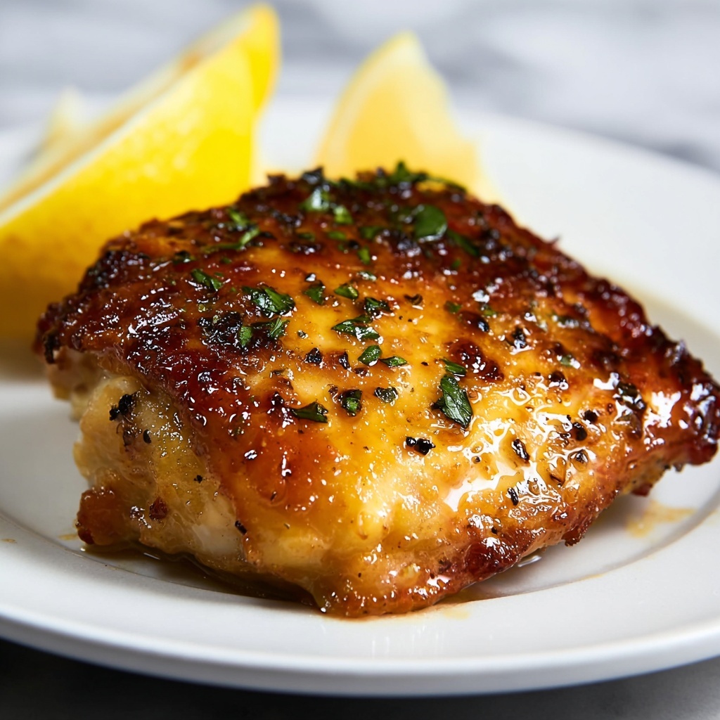 Greek Yogurt Marinated Baked Chicken Thighs Recipe - Recipe Image