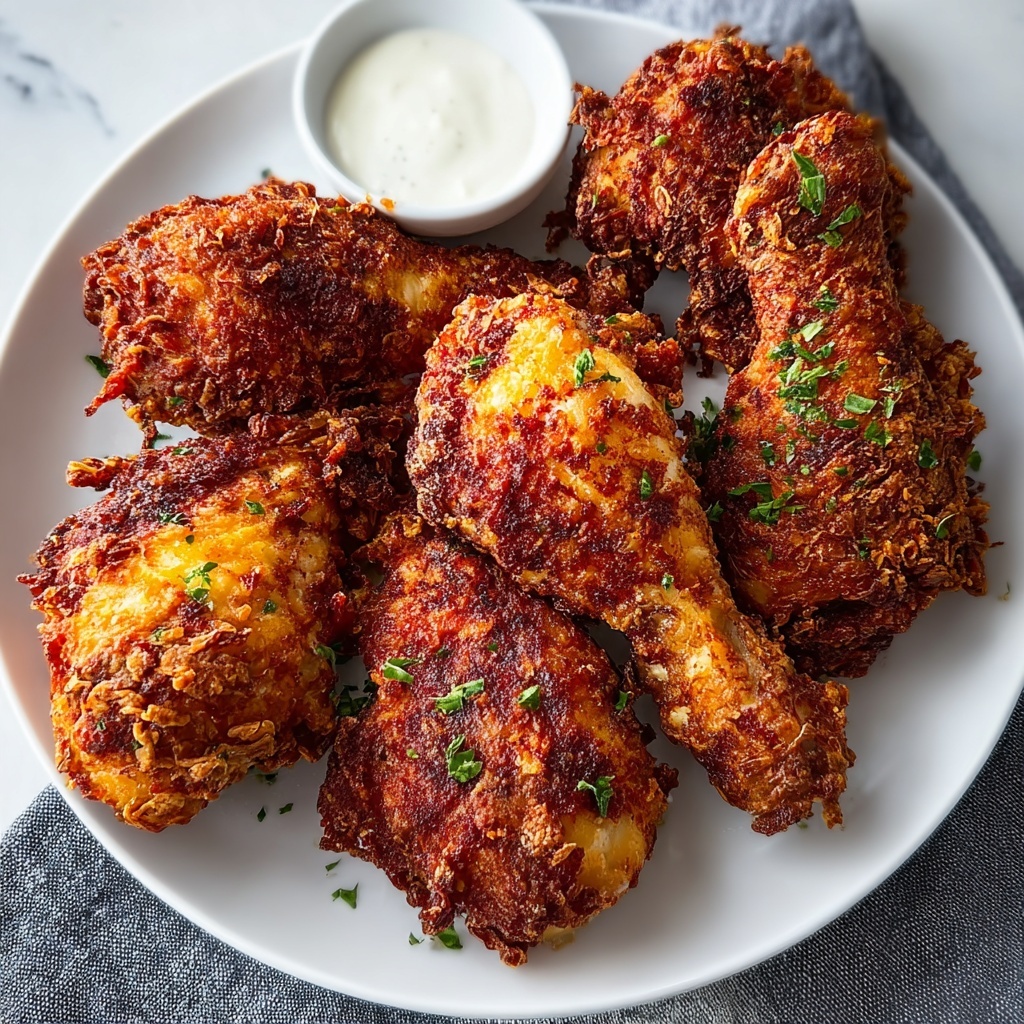 Crispy Air Fryer KFC-Style Chicken Recipe - Recipe Image