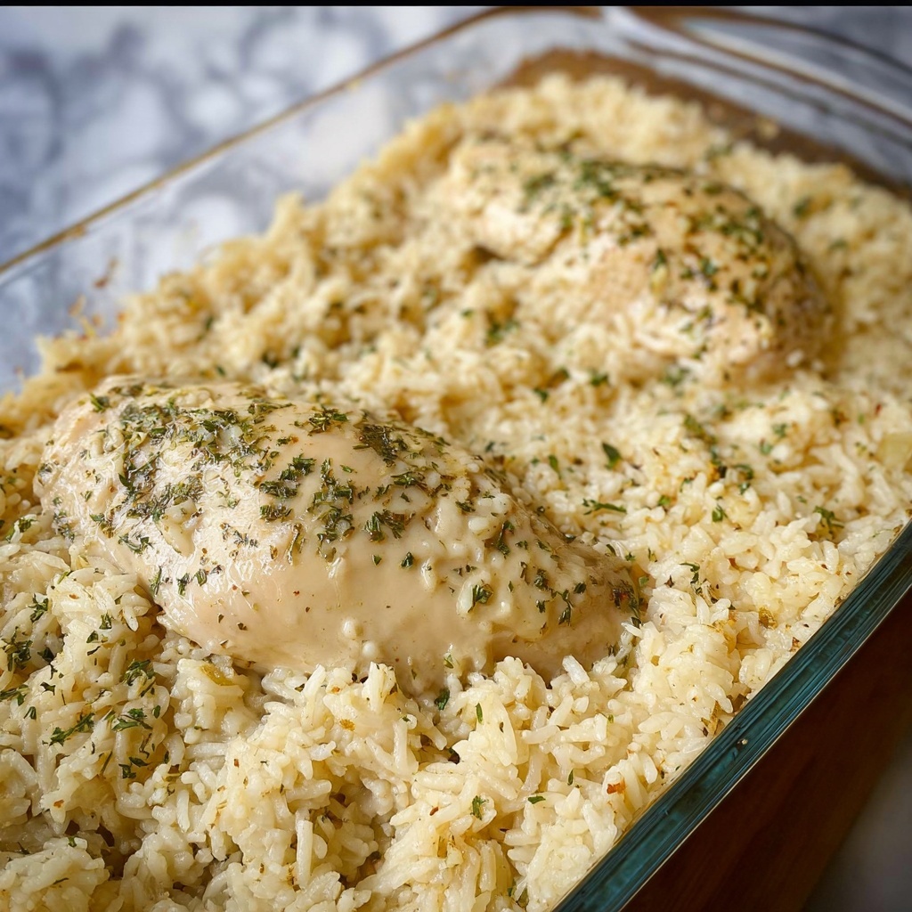 No-Peek Chicken and Rice Recipe - Recipe Image