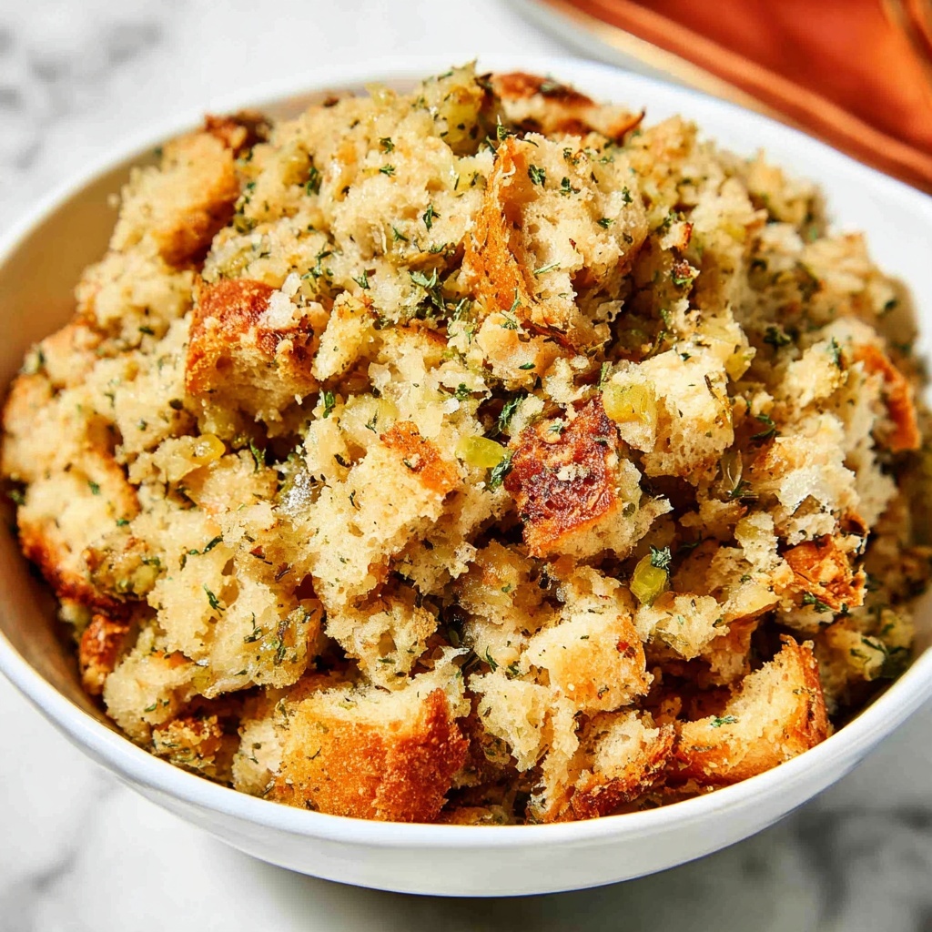 Slow Cooker Cornbread Dressing Recipe - Recipe Image