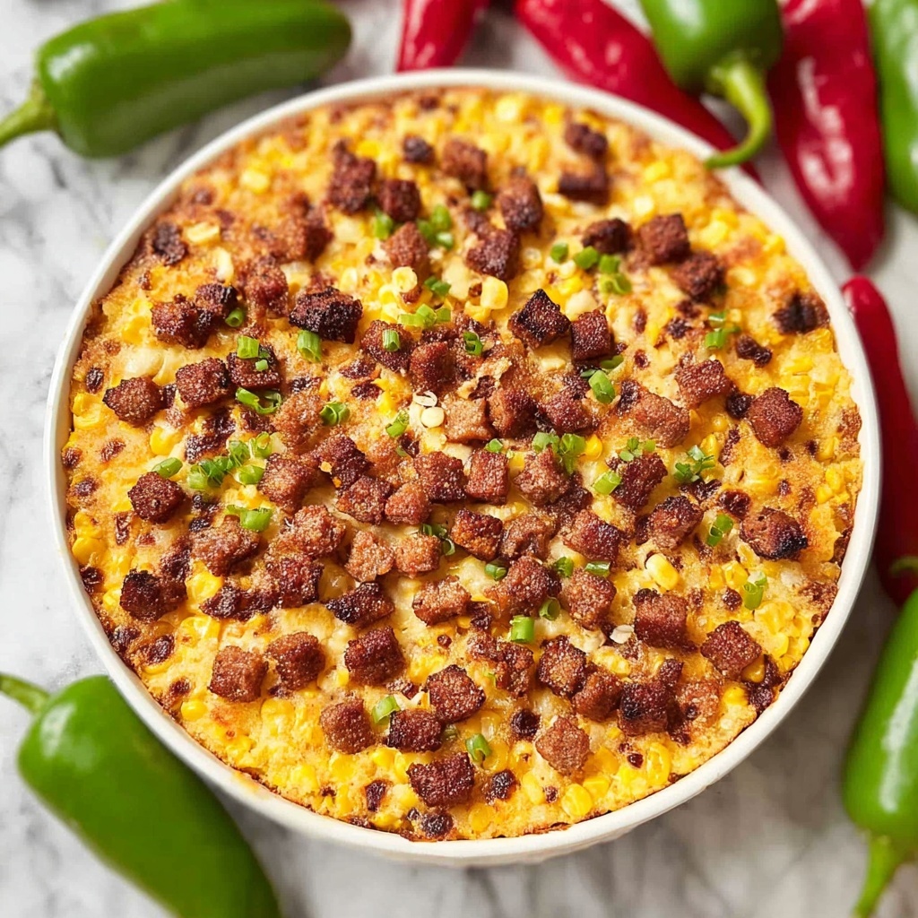 Smoked Sausage Jalapeño Corn Dip Recipe - Recipe Image