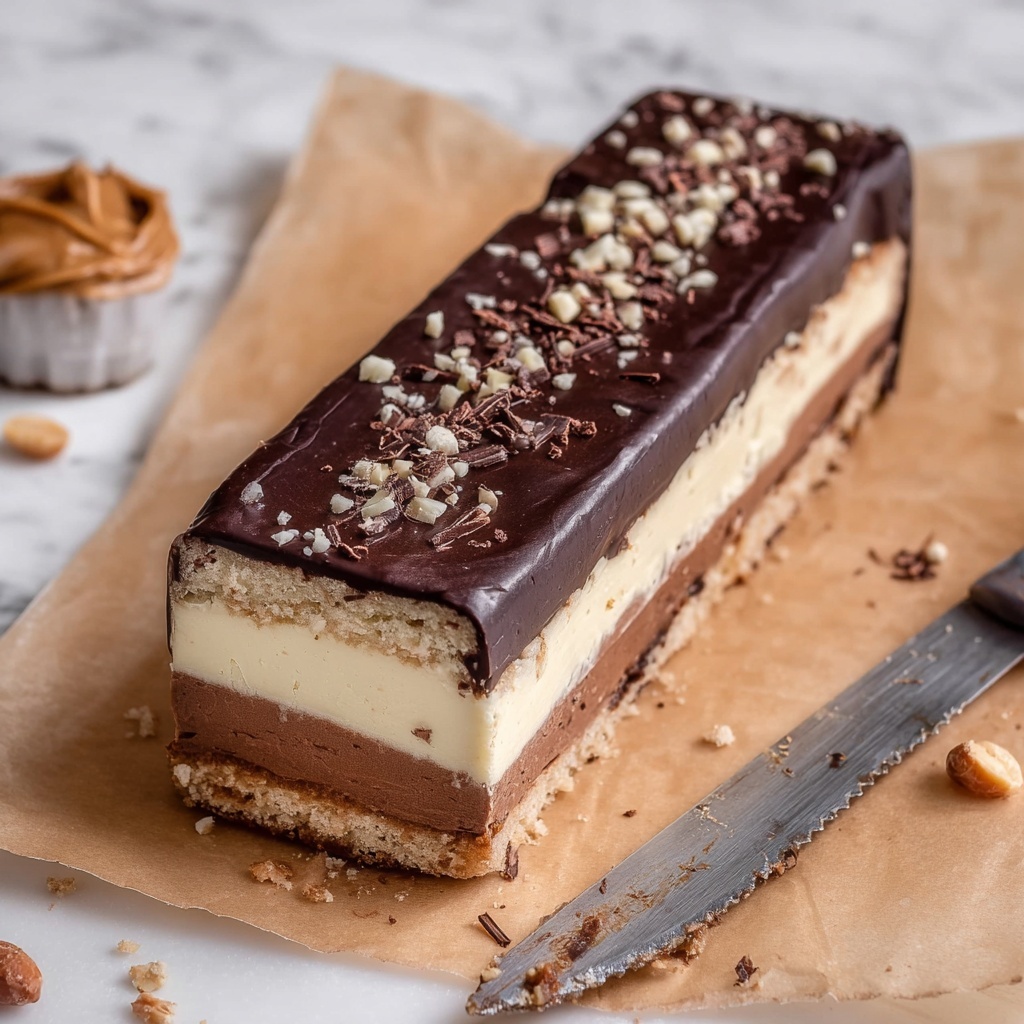 Giant Vegan Snickers Bar Recipe - Recipe Image