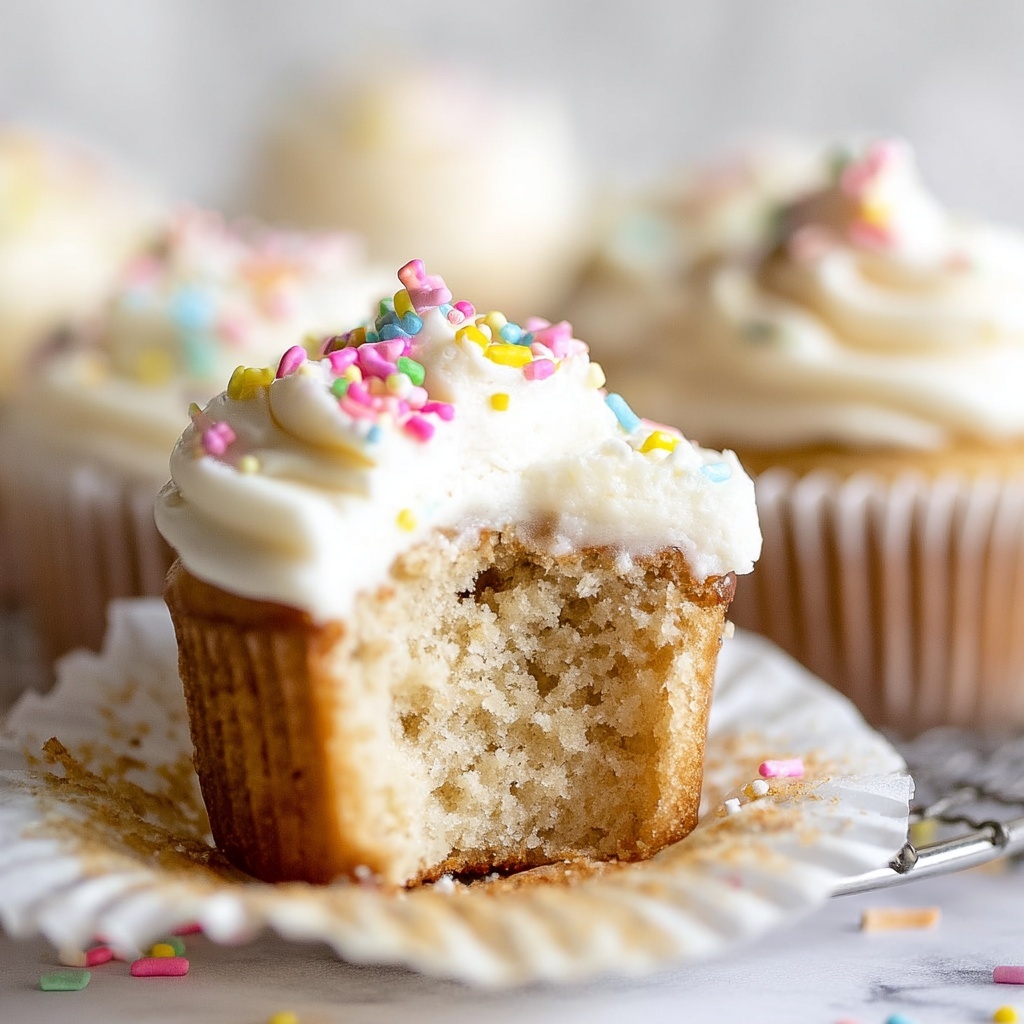 Vegan Vanilla Cupcakes Recipe - Recipe Image