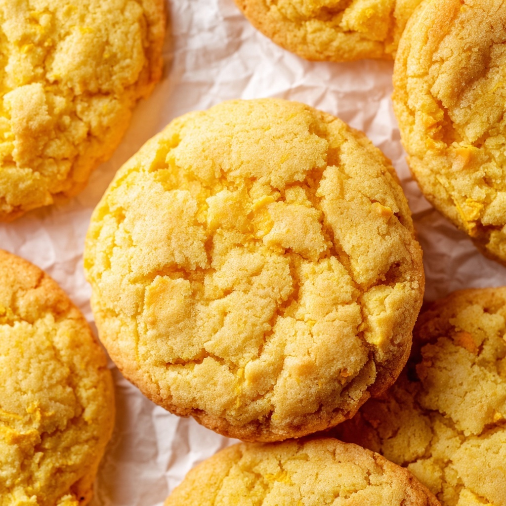 Vegan Lemon Cookies Recipe - Recipe Image