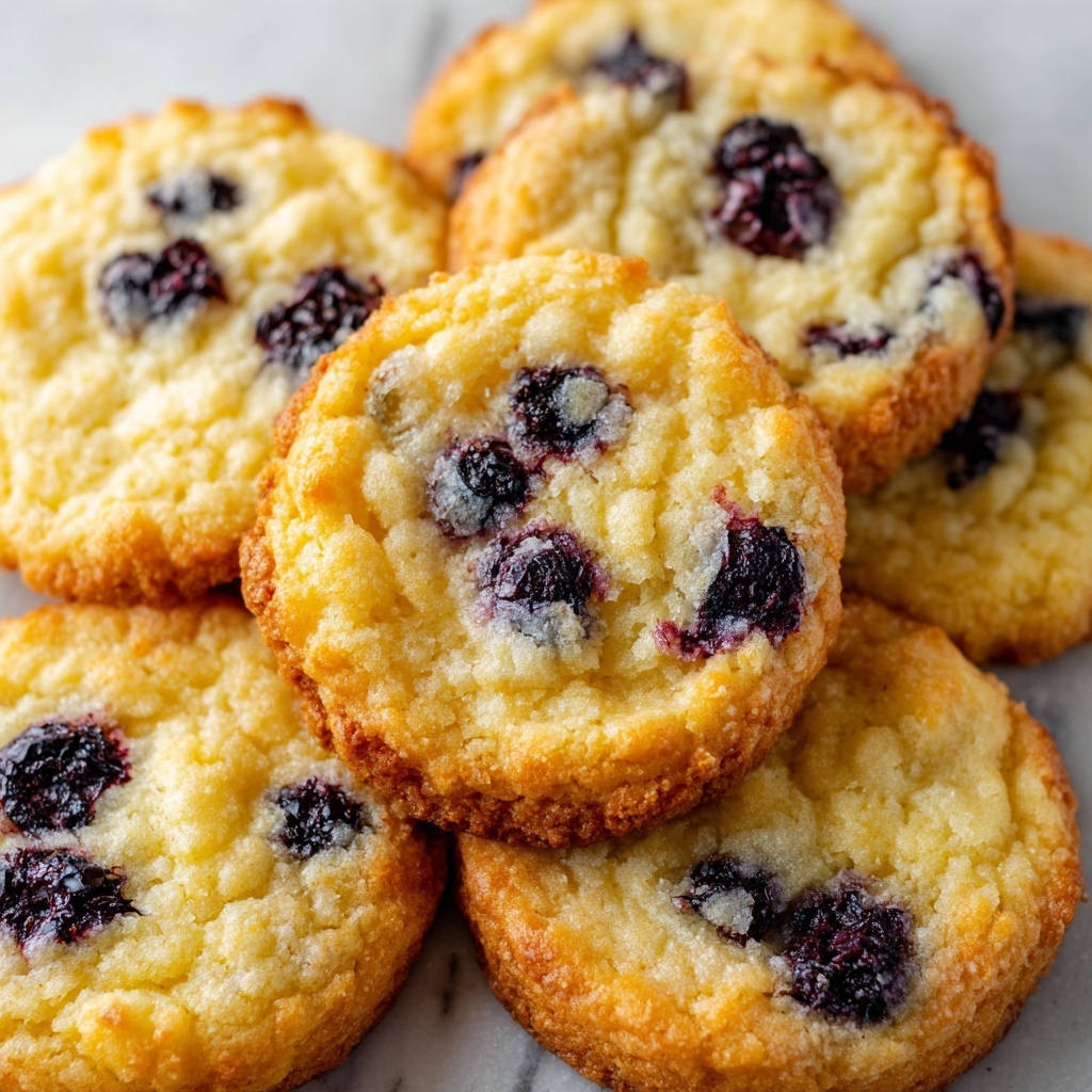 Vegan Lemon Blueberry Cookies Recipe - Recipe Image