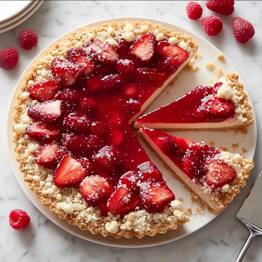 Rhubarb and Strawberry Tart Recipe - Recipe Image