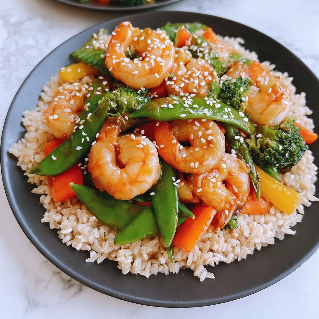 Healthy Stir-Fry Shrimp Recipe - Recipe Image