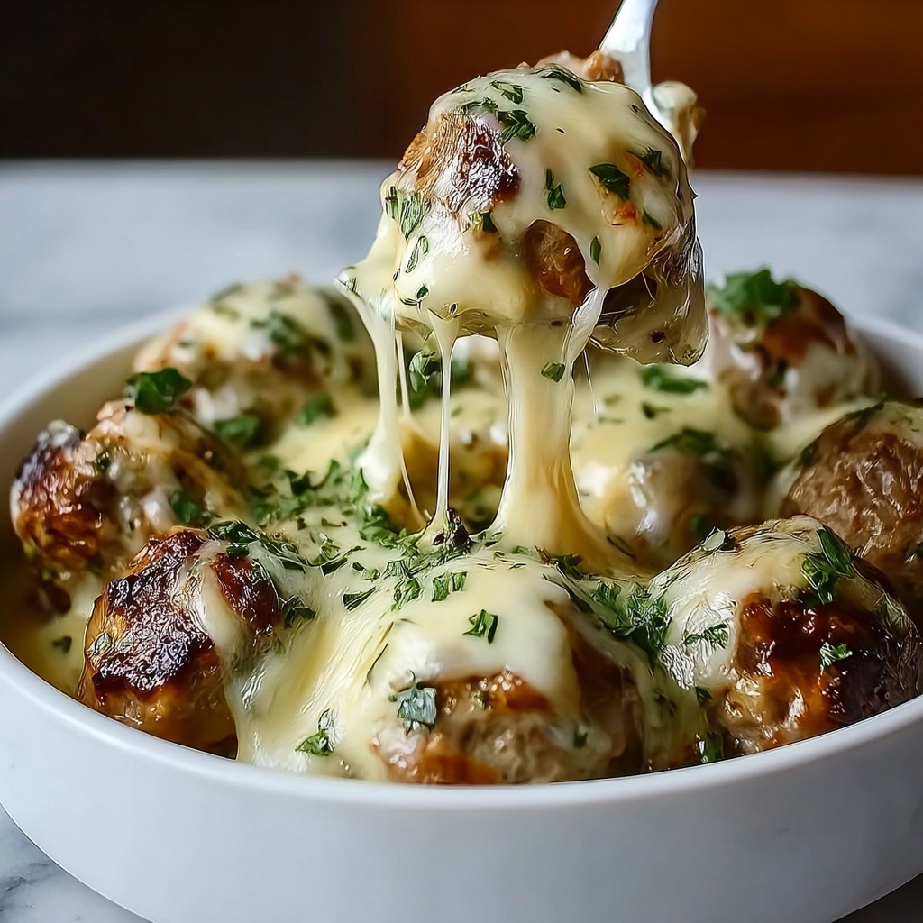 French Onion Meatballs Recipe - Recipe Image