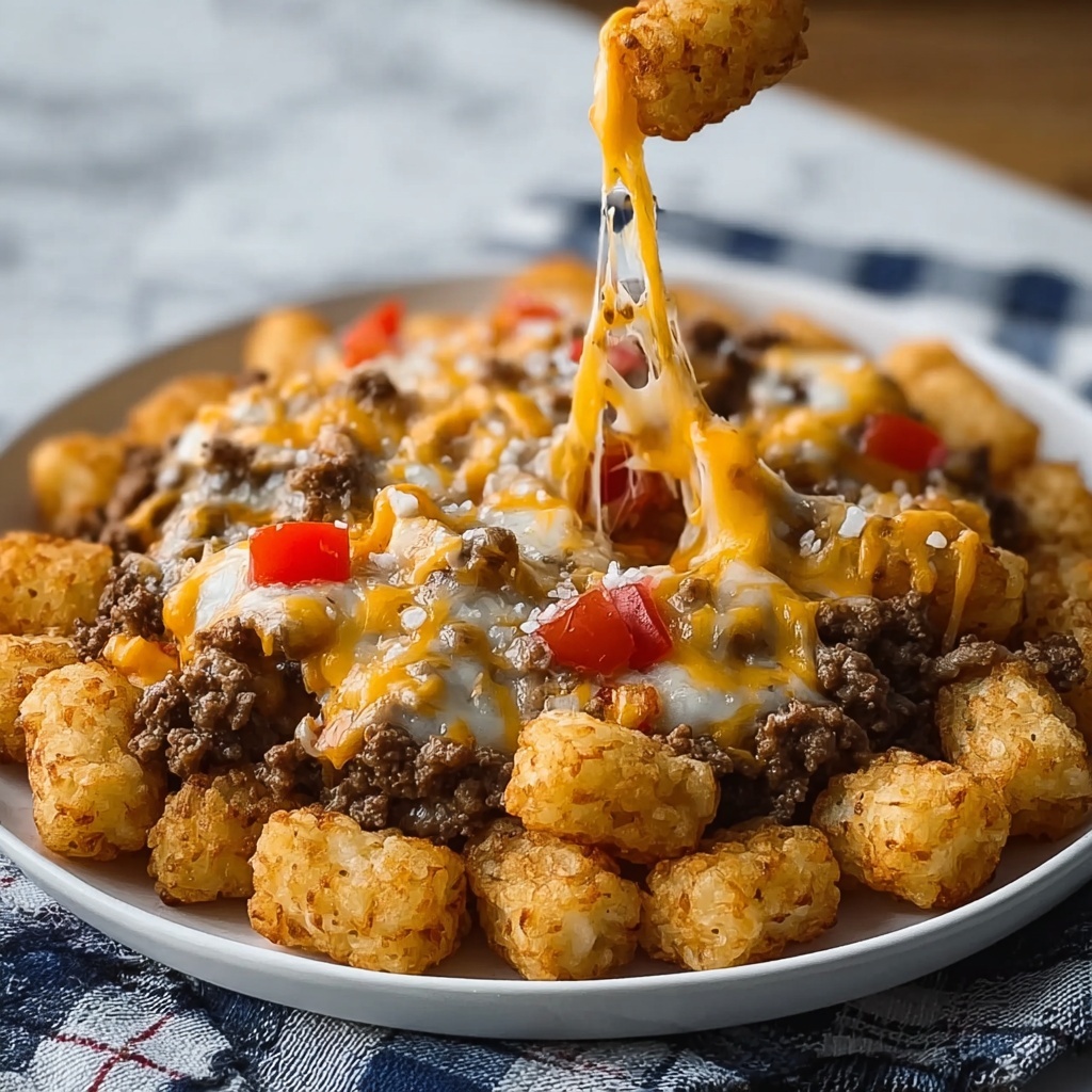 Taco Tater Tot Casserole Recipe - Recipe Image