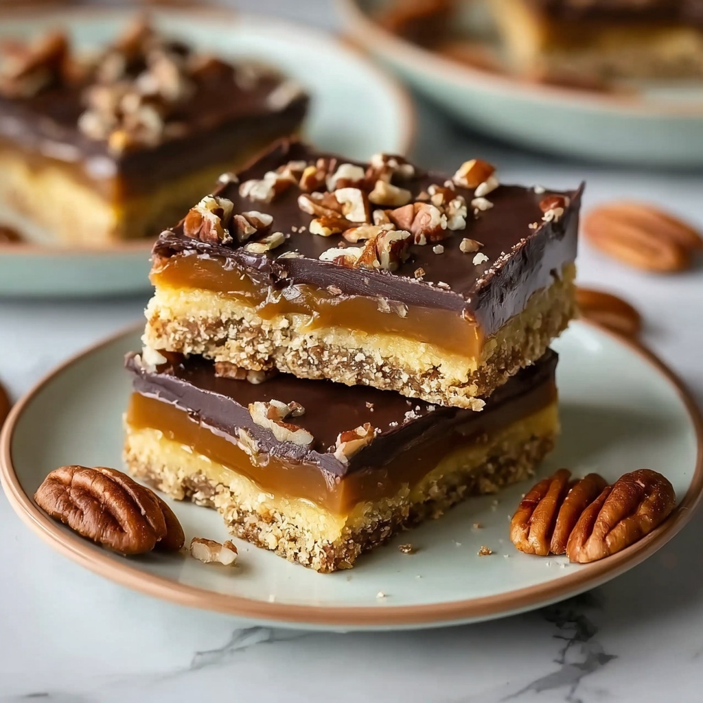 Turtle Bars Recipe - Recipe Image
