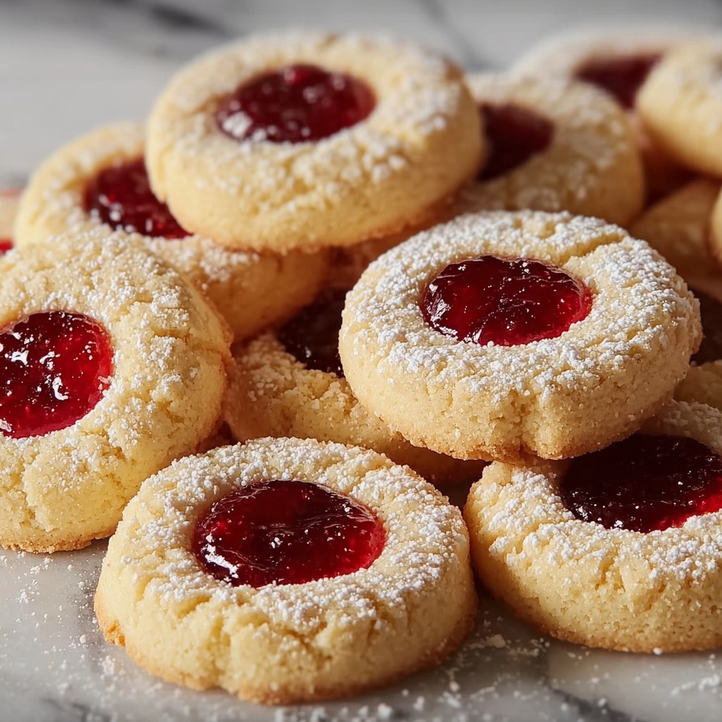 Christmas Cherry Shortbread Cookies Recipe - Recipe Image