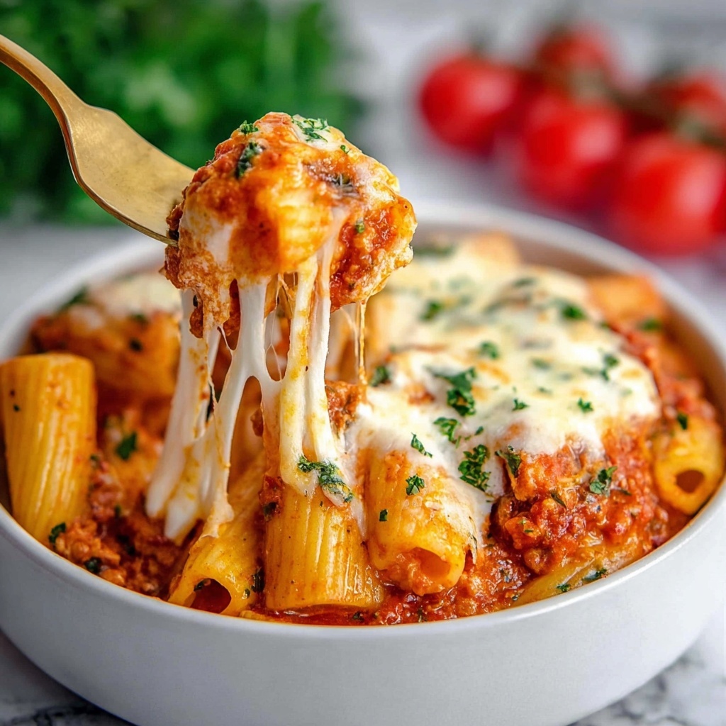 Instant Pot Chicken Parmesan Pasta Recipe - Recipe Image